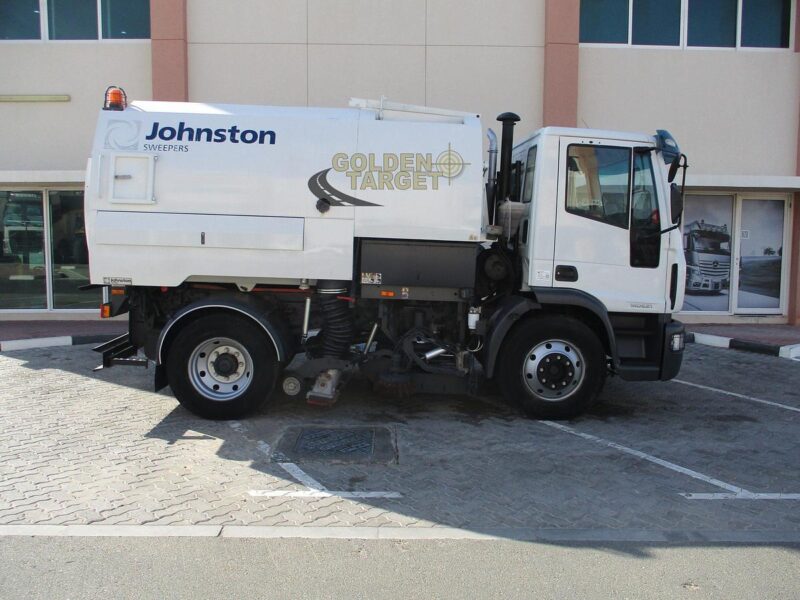 2009 IVECO EUROCARGO 140E21 4x2 Sweeper Truck 6 Cylinders Diesel Engine Manual White