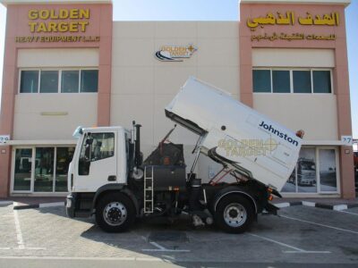 2009 IVECO EUROCARGO 140E21 4x2 Sweeper Truck 6 Cylinders Diesel Engine Manual White