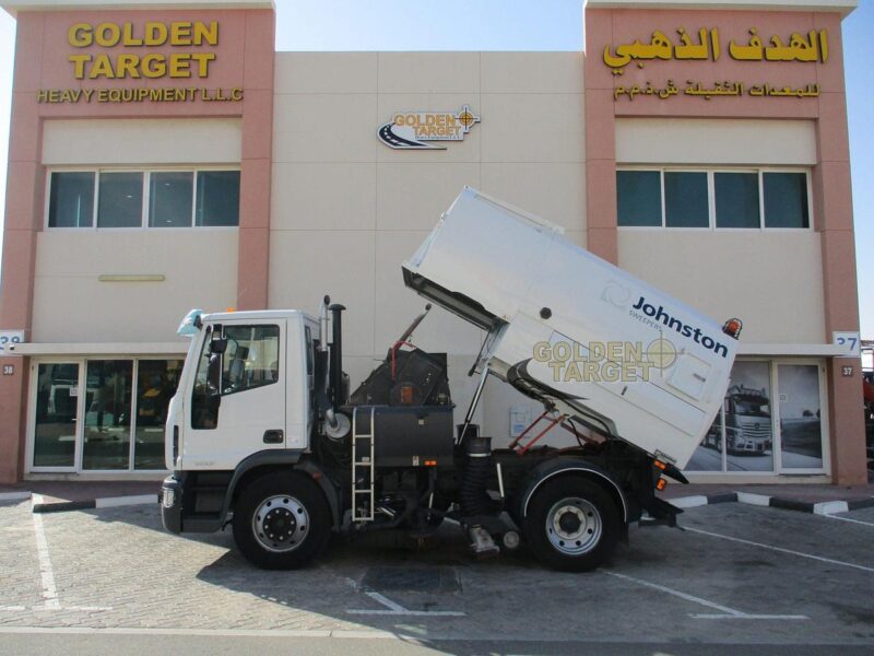 2009 IVECO EUROCARGO 140E21 4x2 Sweeper Truck 6 Cylinders Diesel Engine Manual White