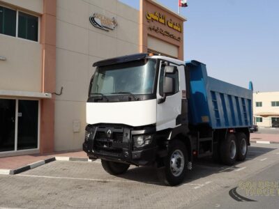 2017 Renault K440 6x4 Hardox Tipper 6 Cylinders Diesel Engine Automatic White