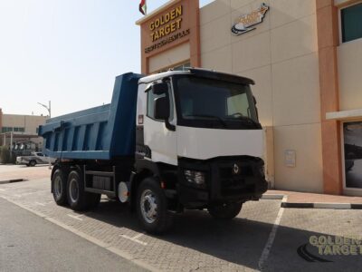 Renault K440 6x4 Hardox Tipper 2017 6 Cylinders Diesel Engine Automatic White