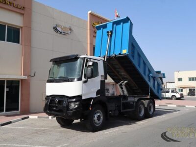 Renault K440 6x4 Hardox Tipper 2017 6 Cylinders Diesel Engine Automatic White