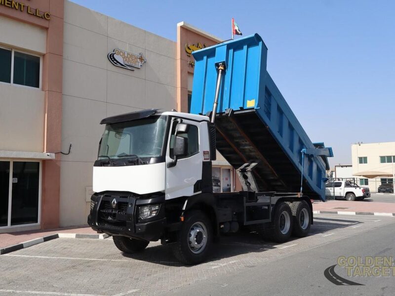 Renault K440 6x4 Hardox Tipper 2017 6 Cylinders Diesel Engine Automatic White
