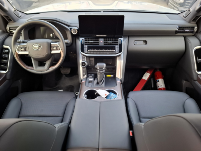 2026 Toyota Land Cruiser GXR 3.5 Litres Twin-Turbo 6 Cylinders Hybrid Engine Silver Black SUV GCC Specs