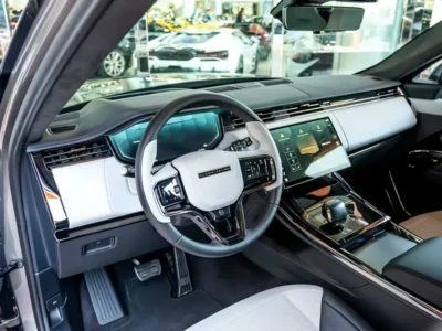2024 Land Rover Range Rover Sport SV 8 Cylinders Petrol Engine Gold White SUV European Specs