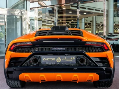 2024 Lamborghini Huracan Sterrato 10 Cylinders Petrol Engine Orange Black Sports Car Off-Road Edition