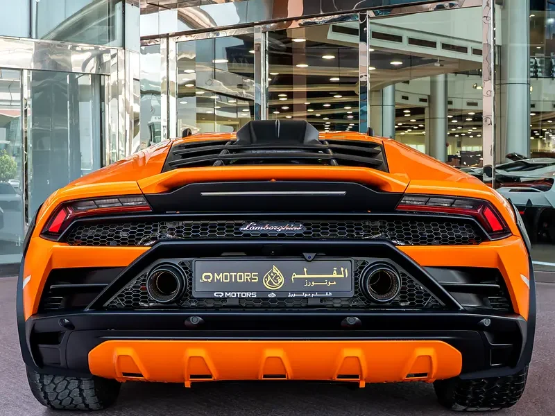 2024 Lamborghini Huracan Sterrato 10 Cylinders Petrol Engine Orange Black Sports Car Off-Road Edition