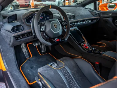 2024 Lamborghini Huracan Sterrato 10 Cylinders Petrol Engine Orange Black Sports Car Off-Road Edition