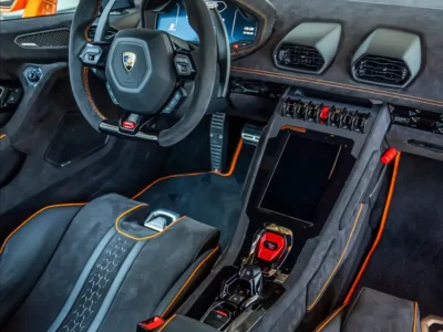 2024 Lamborghini Huracan Sterrato 10 Cylinders Petrol Engine Orange Black Sports Car Off-Road Edition