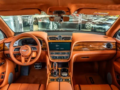 2023 Bentley Bentayga Azure 8 Cylinders Petrol Engine Black Brown SUV European Specs Automatic