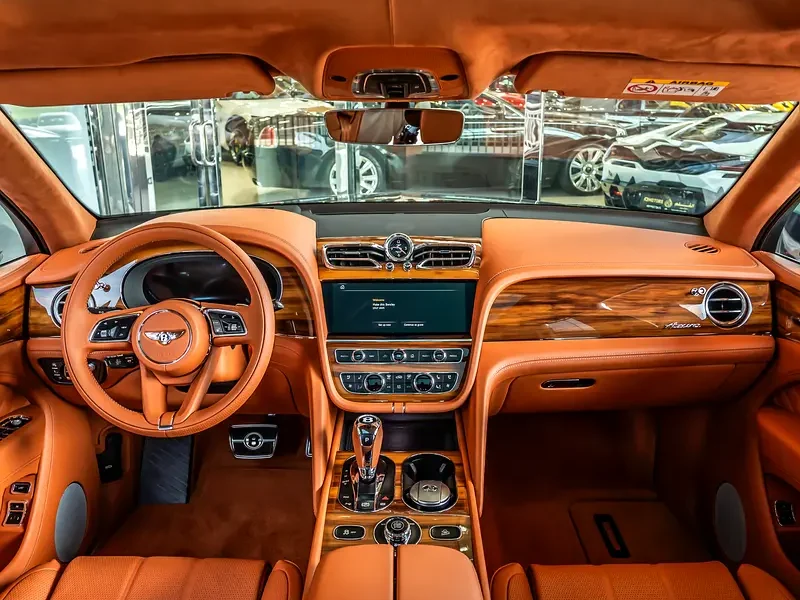 2023 Bentley Bentayga Azure 8 Cylinders Petrol Engine Black Brown SUV European Specs Automatic