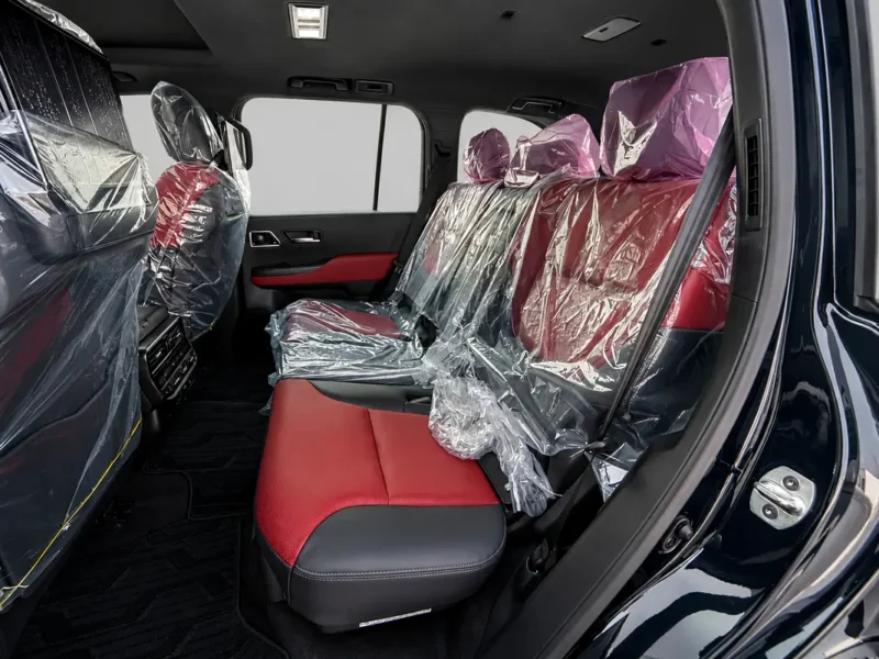 2026 Toyota Land Cruiser VXR 3.5 Litres Twin-Turbo 6 Cylinders Petrol Engine Black Red SUV GCC Specs