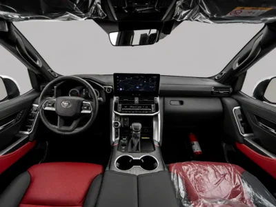 2026 Toyota Land Cruiser VXR 3.5 Litres Twin-Turbo 6 Cylinders Petrol Engine Black Red SUV GCC Specs