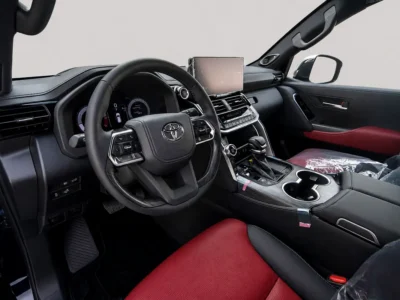 2026 Toyota Land Cruiser VXR 3.5 Litres Twin-Turbo 6 Cylinders Petrol Engine Black Red SUV GCC Specs