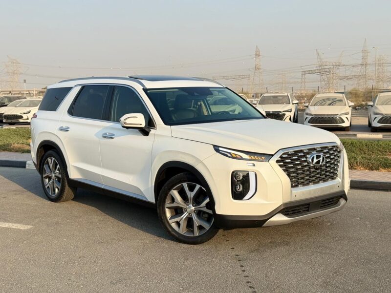 2021 HYUNDAI PALISADE SEL 3.8 Litres V6 VVT Petrol Engine White Black SUV American Specs
