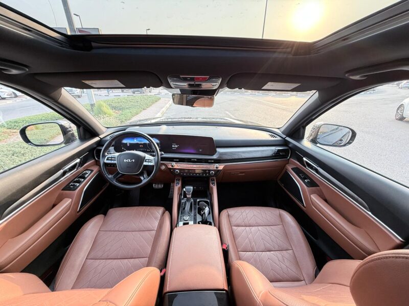 2023 KIA TELLURIDE SX LIMITED 3.8 Litres V6 VVT Petrol Engine Black Mustard SUV US Specs