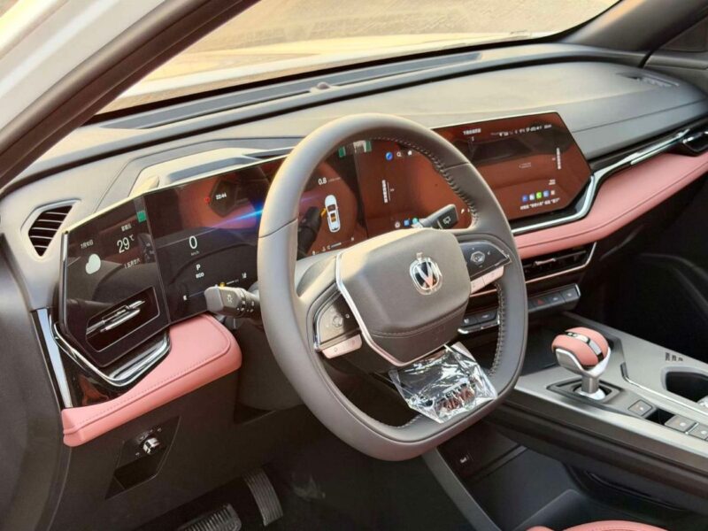 2026 Changan X5 Plus PIONEER 1.5L Turbocharged 4 Cylinders Petrol Engine White Orange SUV