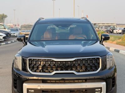 2023 KIA TELLURIDE SX LIMITED 3.8 Litres V6 VVT Petrol Engine Black Mustard SUV US Specs
