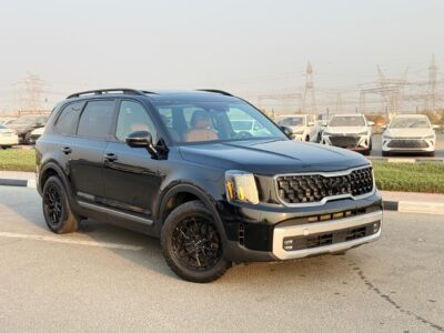 2023 KIA TELLURIDE SX LIMITED 3.8 Litres V6 VVT Petrol Engine Black Mustard SUV US Specs