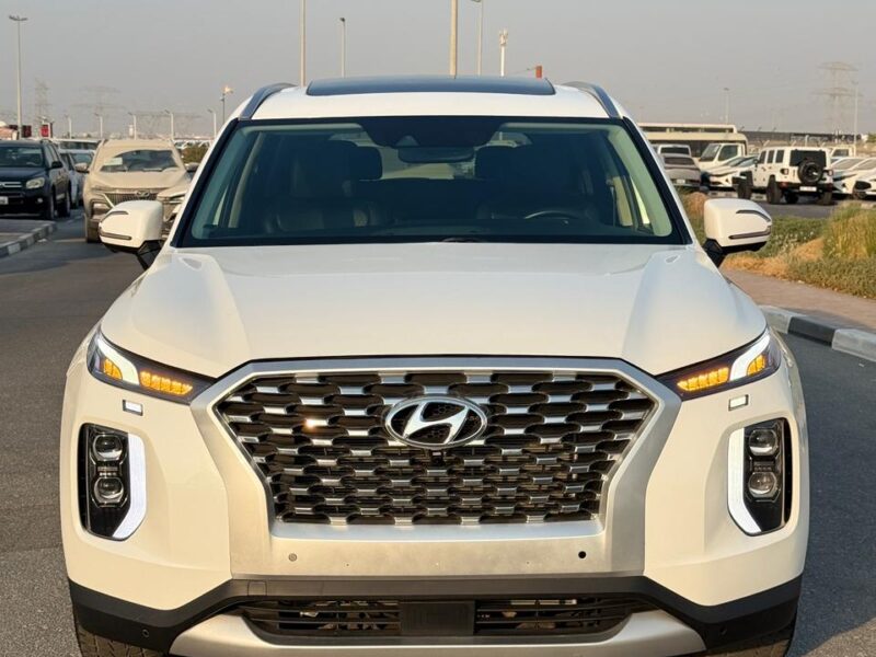 2021 HYUNDAI PALISADE SEL 3.8 Litres V6 VVT Petrol Engine White Black SUV American Specs