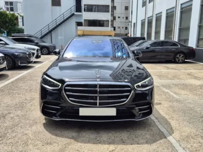 2022 Mercedes Benz S 500 4MATIC L 3.0 Litres 6 Cylinders Hybrid Engine Black Sedan Korean Specs