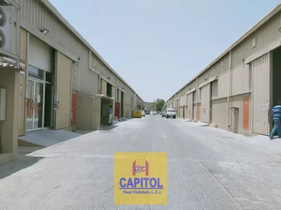 Al Quoz 4 Neat and Secure 450+ Sq Ft Warehouse | Washbasin Included | Easy Loading and Unloading