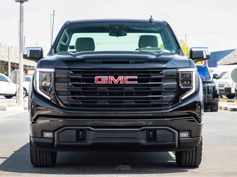 2026 GMC Sierra ELEVATION Single Cab 5.3 Litres EcoTec3 V8 Petrol Engine Black Beige Pickup Truck