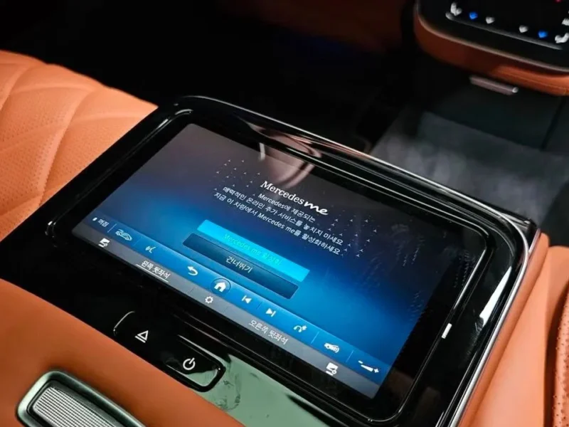 2022 Mercedes Benz S 580 L 4M EXCLUSIVE 4.0L 8 Cylinders Petrol Engine Black Brown Sedan