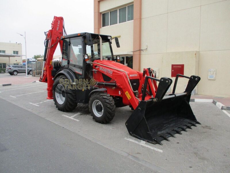 2024 NEW Manitou MBL-X-920 4x4 Backhoe Loader 4 Cylinder Perkins Diesel Engine Red