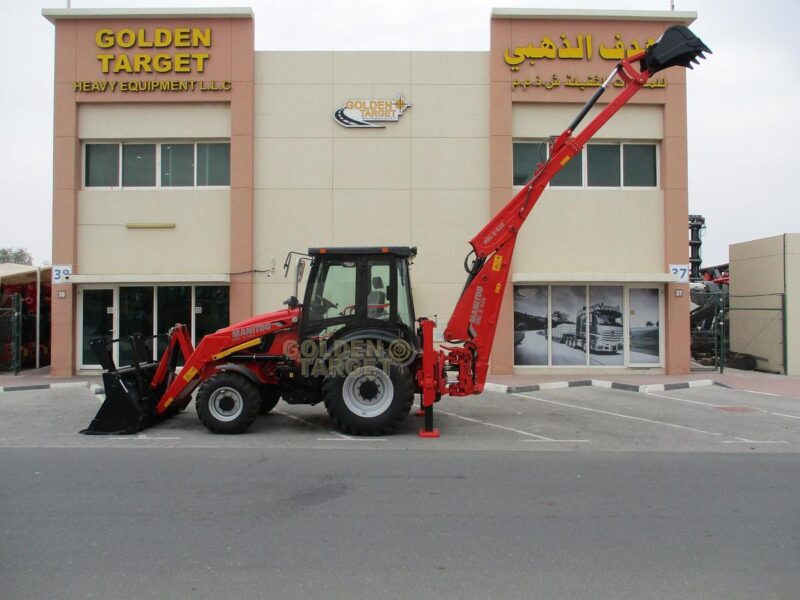 2024 NEW Manitou MBL-X-920 4x4 Backhoe Loader 4 Cylinder Perkins Diesel Engine Red