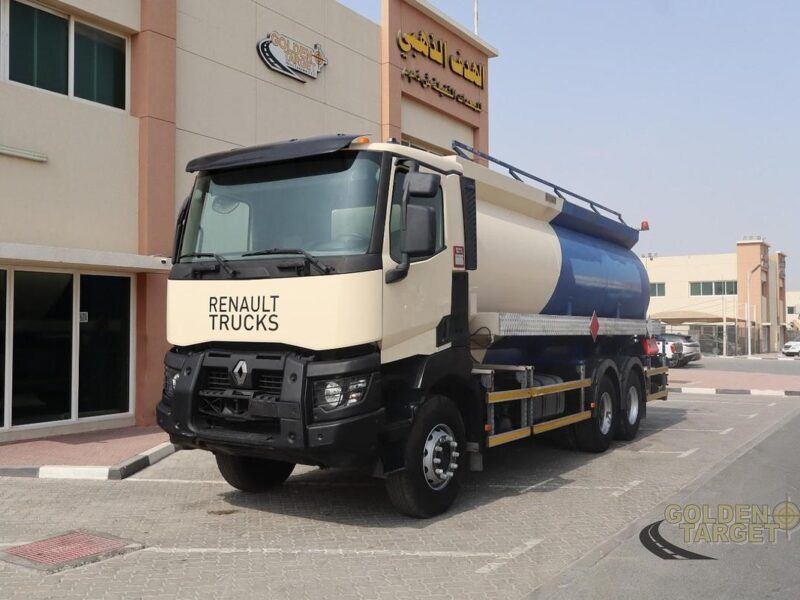 2019 Renault K380 6x4 Fuel Tank 6 Cylinder Diesel Engine Automatic Beige