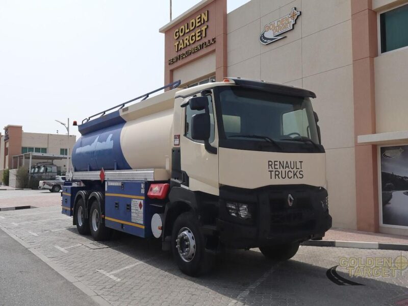 2019 Renault K380 6x4 Fuel Tank 6 Cylinder Diesel Engine Automatic Beige