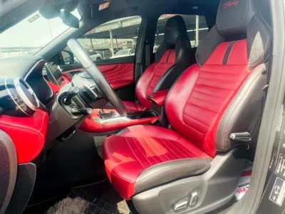 2023 MG HS 30T 4 Cylinders Petrol Engine Black Red SUV GCC Specs EXCELLENT CONDITION