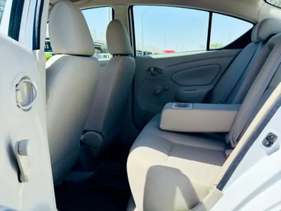 2023 Nissan Sunny 1.5 Litres 4 Cylinders Petrol Engine White Beige Sedan GCC Specs Automatic