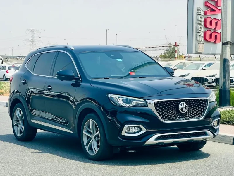 2023 MG HS 30T 4 Cylinders Petrol Engine Black Red SUV GCC Specs EXCELLENT CONDITION