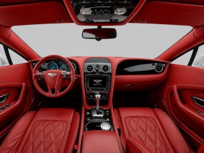 2014 Bentley Continental GT 8 Cylinders Petrol Engine White Red Coupe GCC Specs Automatic