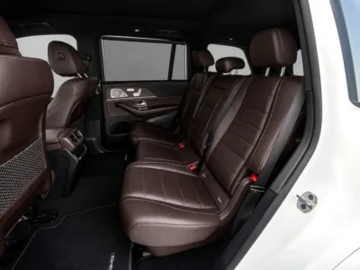 2022 Mercedes-Benz GLS-Class GLS 450 4MATIC 6 Cylinders Petrol Engine White Brown SUV GCC