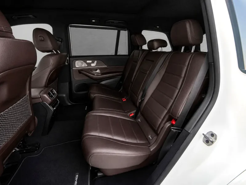 2022 Mercedes-Benz GLS-Class GLS 450 4MATIC 6 Cylinders Petrol Engine White Brown SUV GCC
