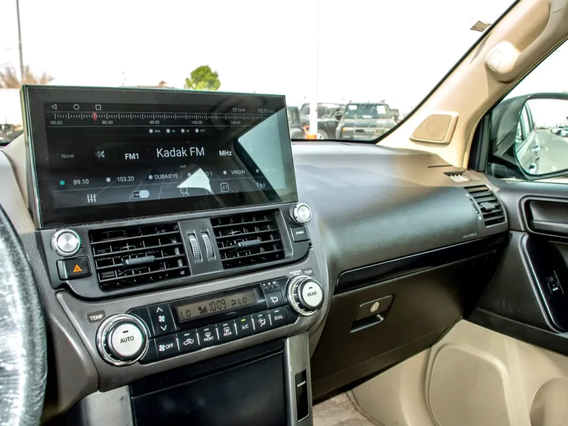 2011 Toyota Prado TXL 4 Cylinders Petrol Engine Black Beige SUV GCC Specs Well Maintained