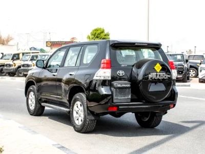 2011 Toyota Prado TXL 4 Cylinders Petrol Engine Black Beige SUV GCC Specs Well Maintained