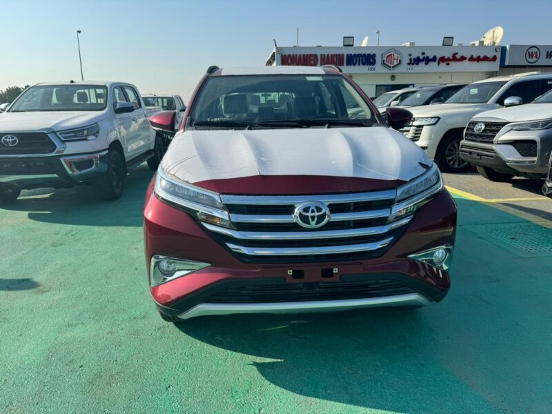 2023 Toyota Rush 1.5 Litres 4 Cylinders Petrol Engine Red Black SUV GCC Specs Automatic