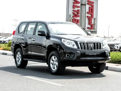 2011 Toyota Prado TXL 4 Cylinders Petrol Engine Black Beige SUV GCC Specs Well Maintained