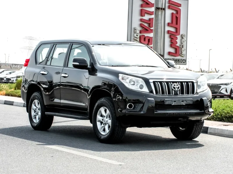 2011 Toyota Prado TXL 4 Cylinders Petrol Engine Black Beige SUV GCC Specs Well Maintained