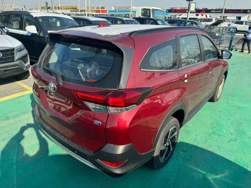 2023 Toyota Rush 1.5 Litres 4 Cylinders Petrol Engine Red Black SUV GCC Specs Automatic