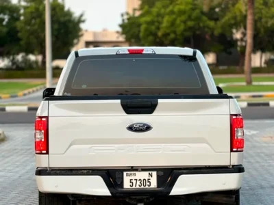 2019 Ford F-150 XL 8 Cylinders Petrol Engine White Beige Pickup Truck GCC Specs Automatic