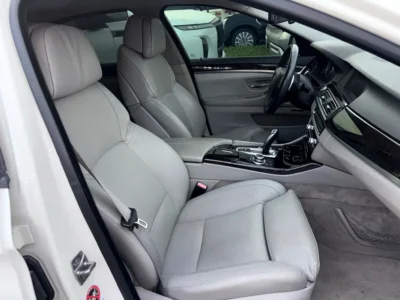 2011 BMW 5-Series 550i 8 Cylinders Petrol Engine White Beige Sedan Japanese Specs