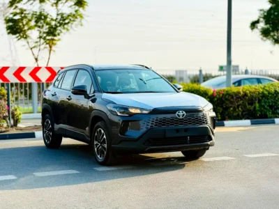 2025 Toyota Corolla Cross 1.8 Litres 4 Cylinders Petrol Engine Grey Red SUV GCC Specs