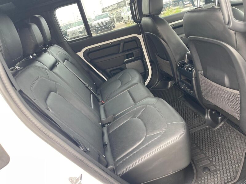 2024 Land Rover Defender 3.0-Liter Turbocharged 6 Cylinders Petrol Engine White Black SUV