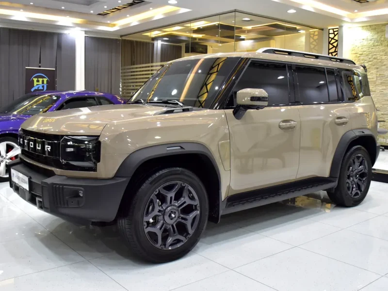 2025 Jetour T2 2.0L 4WD 4 Cylinders Petrol Engine Brown SUV GCC Specs Automatic