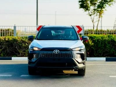 2025 Toyota Corolla Cross 1.8 Litres 4 Cylinders Petrol Engine Grey Red SUV GCC Specs